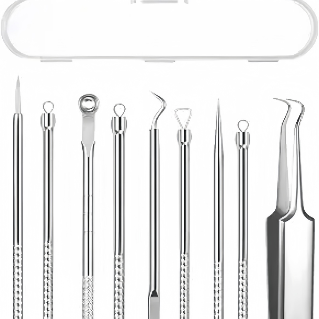 Luxury Skincare Acne - 5PCS Blackhead Remover Comedone Extractor Kit