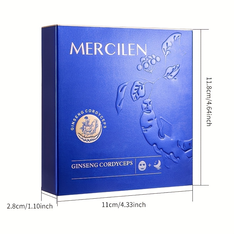 MERCILEN Ginseng Cordyceps Col - огляд і ціна Luxury Skincare Mask