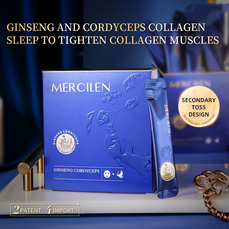 MERCILEN Ginseng Cordyceps Col - огляд і ціна Luxury Skincare Mask