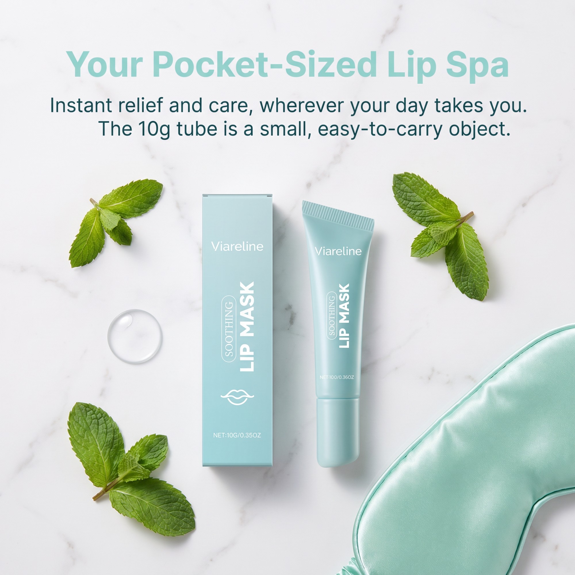 2026 New Menthol Soothing Lip  - огляд і ціна Luxury Skincare Mask